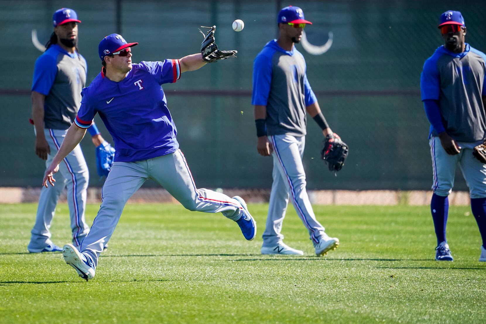 Rangers spring training issue, No. 4: Pitchers must improve defensive  fundamentals