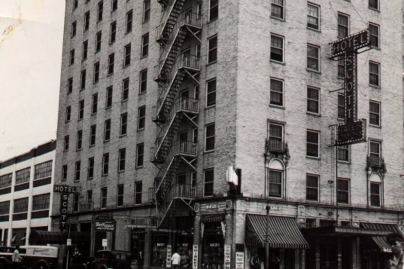 In the 1930s the Hotel Lawrence was called the Scott.