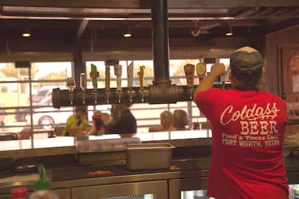 We asked: The staff at Fred's Texas Cafe still wears the same T-shirts at the new restaurant...