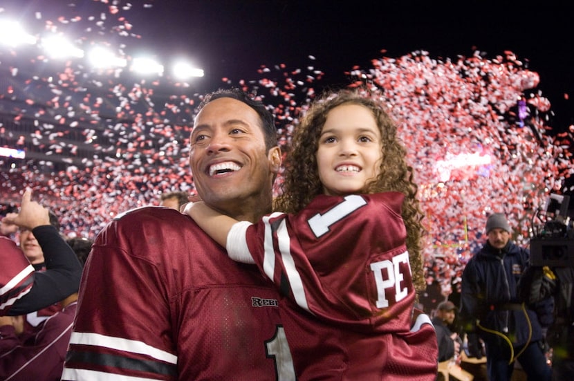 "The Game Plan"
(L-R) Dwayne "The Rock" Johnson, Madison Pettis

Ph: Ron Phillips

©Disney...