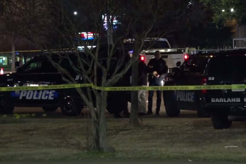 Footage from the scene provided by Metro Video Dallas/Fort Worth