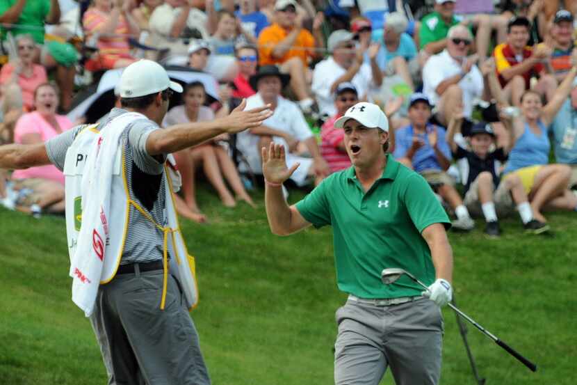 Spieth, 19, won the John Deere Classic, making him the first teenager to win a PGA Tour...