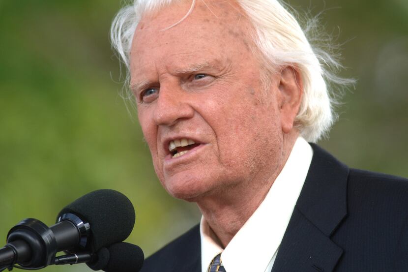 The Rev. Billy Graham died Wednesday after battling several ailments for years.