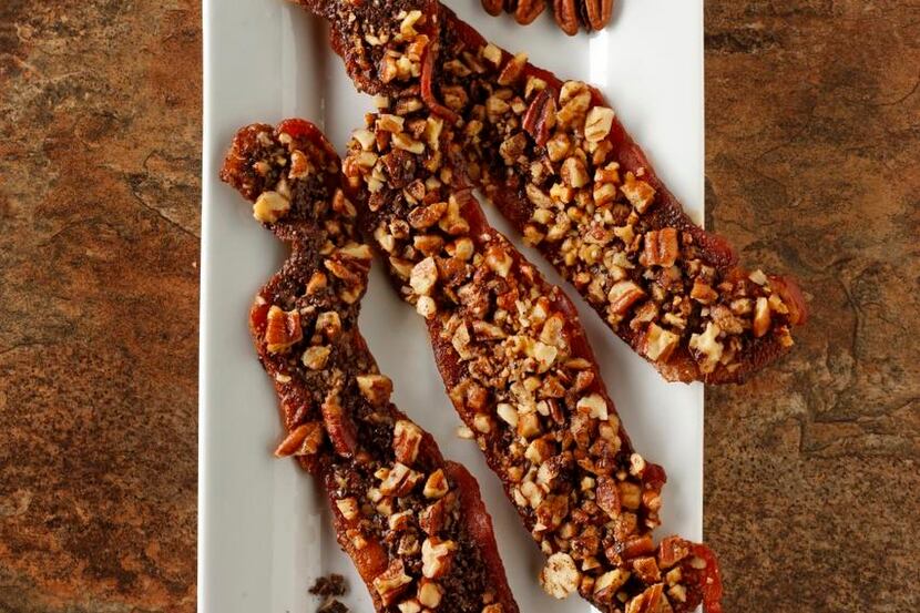 Bacon-pecan candy