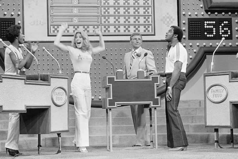 Tony Dorsett during an episode of Family Feud in June of 1980. (AP Photo/Randy Rasmussen, File)