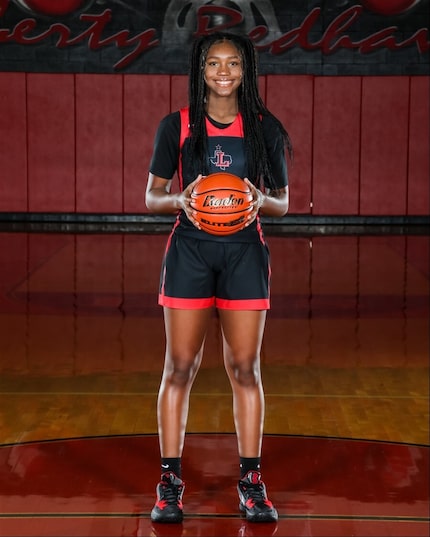 Frisco Liberty girls basketball player Jacy Abii