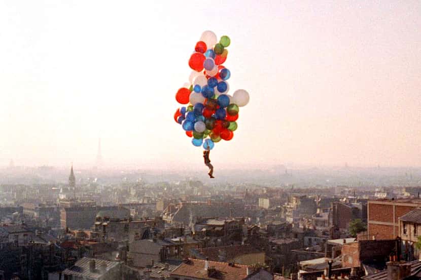 Albert Lamorisse in Paris shooting The Red Balloon. Criterion Collection