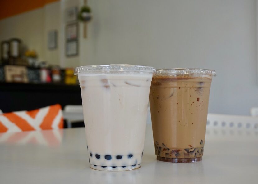 Milk tea without the milk? Dottea makes it a reality with almond milk tea and "New-Tella"...