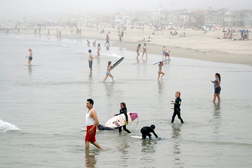 Newport Beach, California, el domingo 26 de abril de 2020.