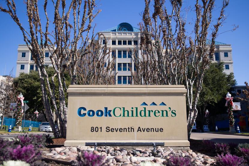 Cook Children's Medical Center on Jan. 4, 2020 in Fort Worth.  (Juan Figueroa/ The Dallas...