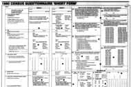 1990 census 'short form' as it appeared in the Feb. 12, 1990 edition of The Dallas Morning...