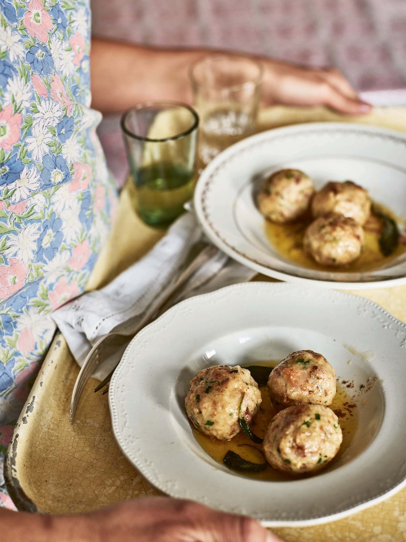 Olga's Canederli recipe from 'Pasta Grannies: The Secrets of Italy's Best Home Cooks', by...