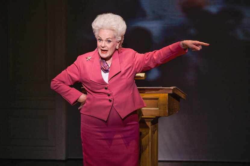 Fort Worth actress Libby Villari plays the late Texas Gov. Ann Richards in Holland Taylor's...