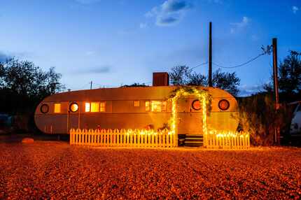 The trailers at the Shady Dell Vintage Trailer Court in Bisbee, Ariz., are filled with...