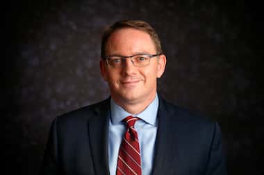 New Dallas Morning News Vice President and Editor of Editorials Brendan Miniter is pictured...