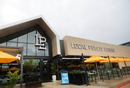 Local Public Eatery has been under construction on Henderson Avenue for months.