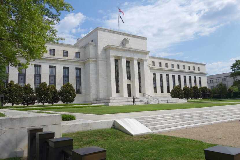 The U.S. Federal Reserve building in Washington, D.C. 