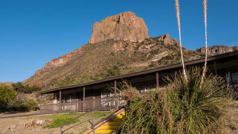 Chisos Mountains Lodge in Chisos Basin, Big Bend National Park. 