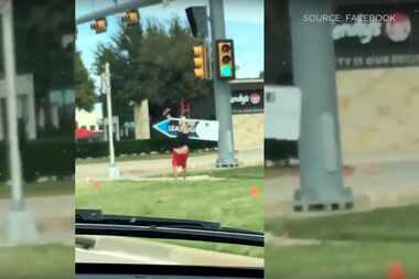 Matthew Doolan was just doing his job this week in Frisco when onlookers captured his insane...