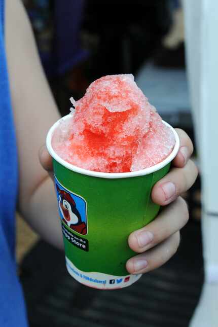 Shaved ice from the State Fair of Texas will be sugary — but it will pass the test for...