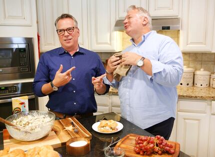 Married couple Kris Longwell (left) and Wesley Loon run a food blog called 'How To Feed A...