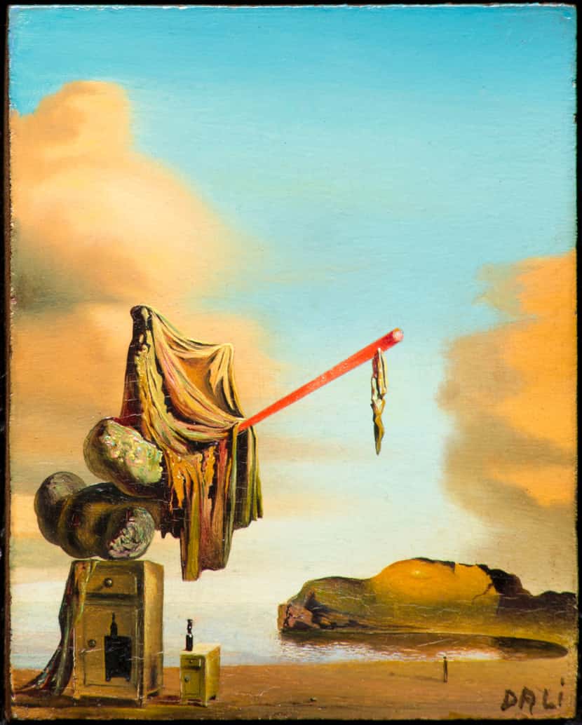 Salvador Dali's Dreams on a Beach packs a lot of detail into a small canvas. It's the...