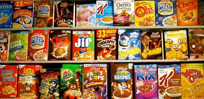 There are more than 100 boxes to choose from at London's Cereal Killer Cafe.