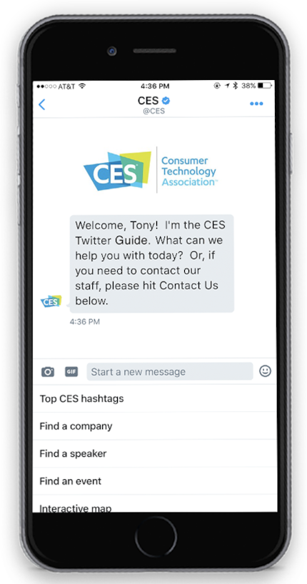 Conversable and Twitter worked together to develop a chatbot that can answer questions about...
