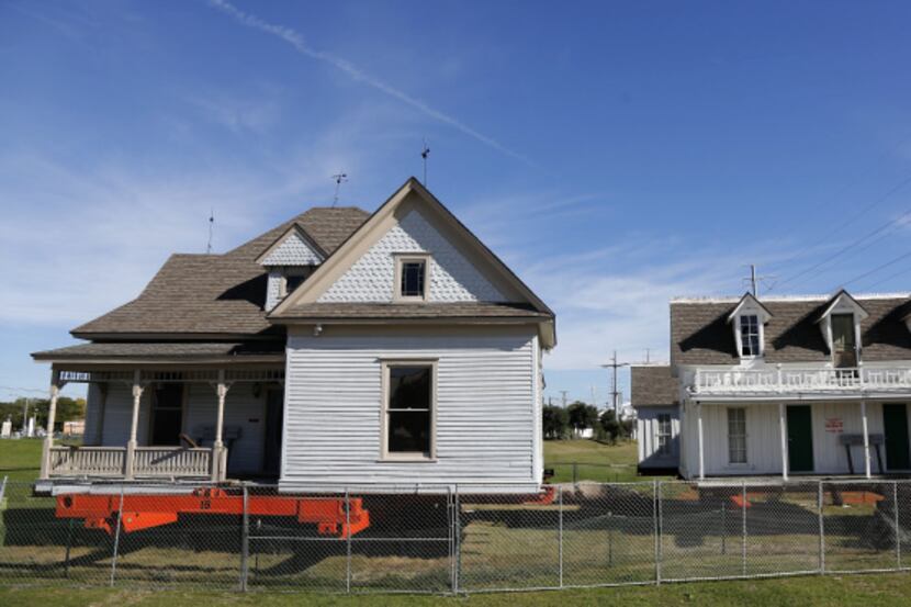 Saved from the wrecking ball six months ago, the Pace and Lyles houses have been sitting on...