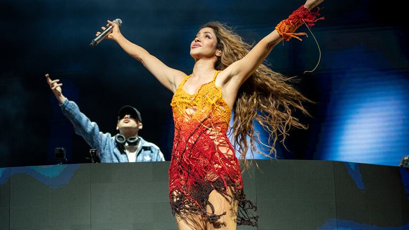 Shakira embarks on 14-city world tour with Dallas stop