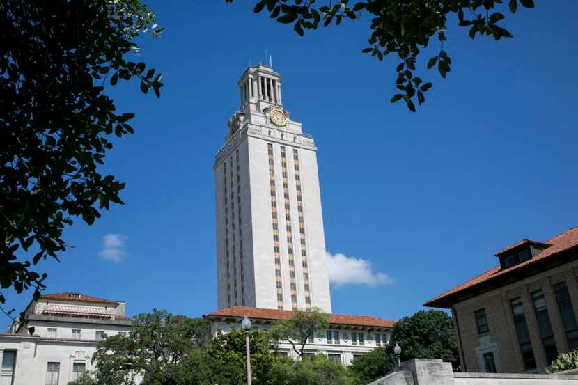  The Main Building at the University of Texas rises over the campus in Austin. (Ilana...