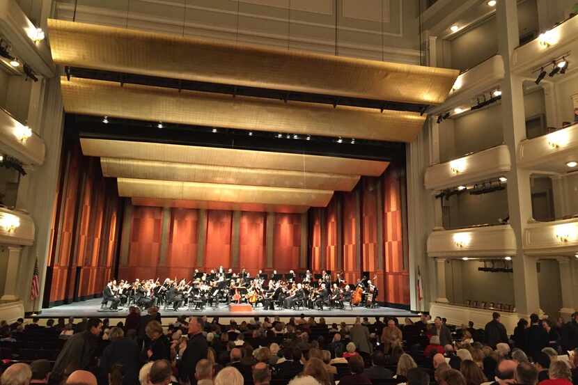 
At Bass Performance Hall Saturday night, the Fort Worth Symphony performed selections from...
