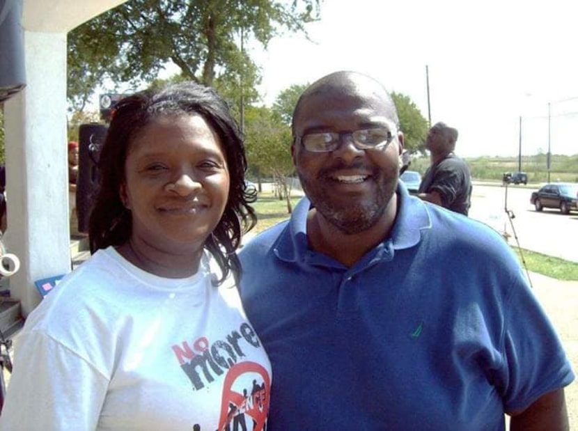 Trisha Allen (left) and Eugene Keahey