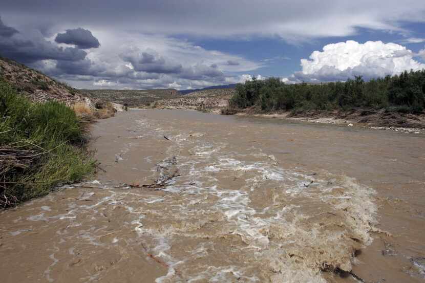 The Rio Grande River can be especially dangerous when the flood gates open on dams upstream.