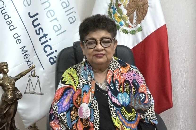 Ernestina Godoy Ramos, titular de la Fiscalía General de Justicia de la Ciudad de México. La...