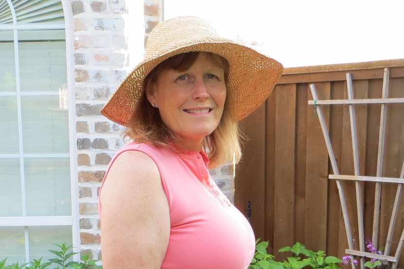 Collin County master gardener Penny LeBlanc  specializes in butterfly gardens,...