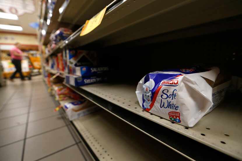 Bread was in short supply at La Michoacana Meat Market near the BIshop Arts District in...