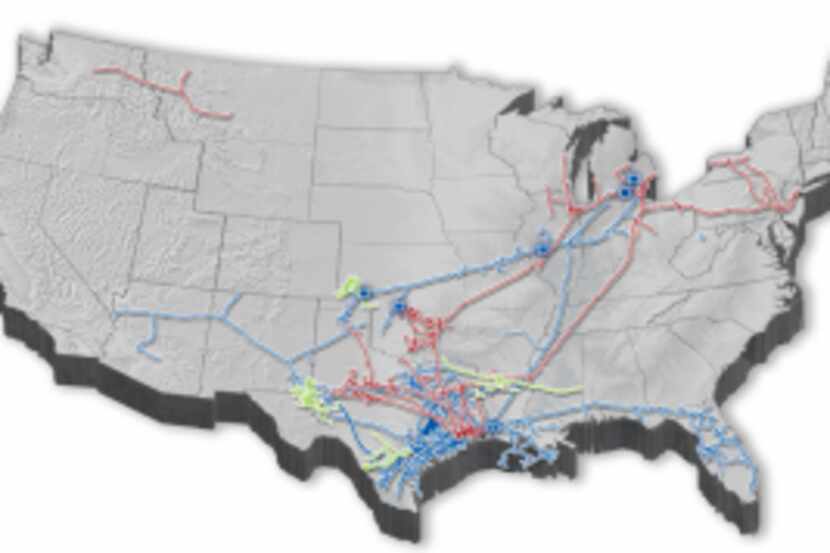  Energy Transfer pipelines