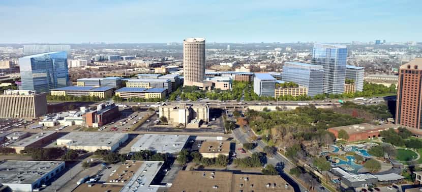 Dallas architect Corgan has prepared a mixed-use development master plan for the Dallas...