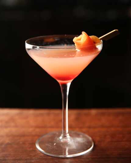 Haywire's menu is full of Texas references. Here's a tequila-grapefruit cocktail named...