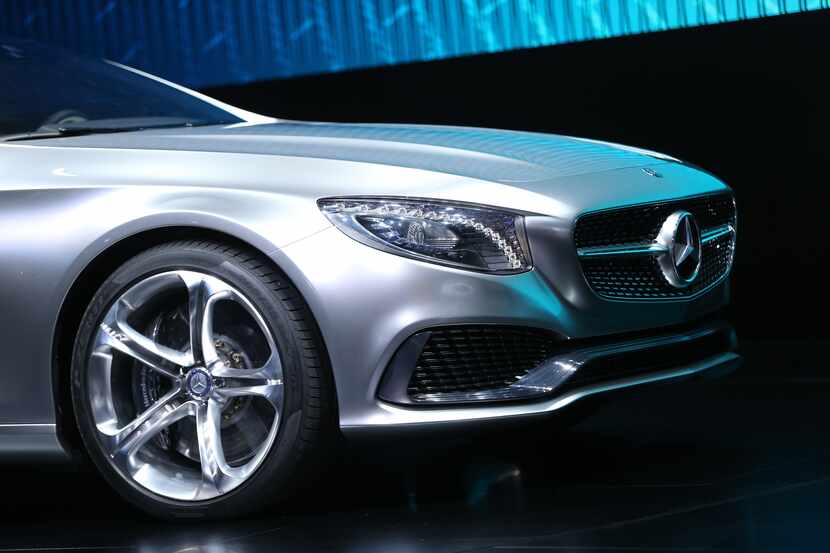 The Mercedes -Benz S-Class Coupe is introduced at the 2014 North American International Auto...