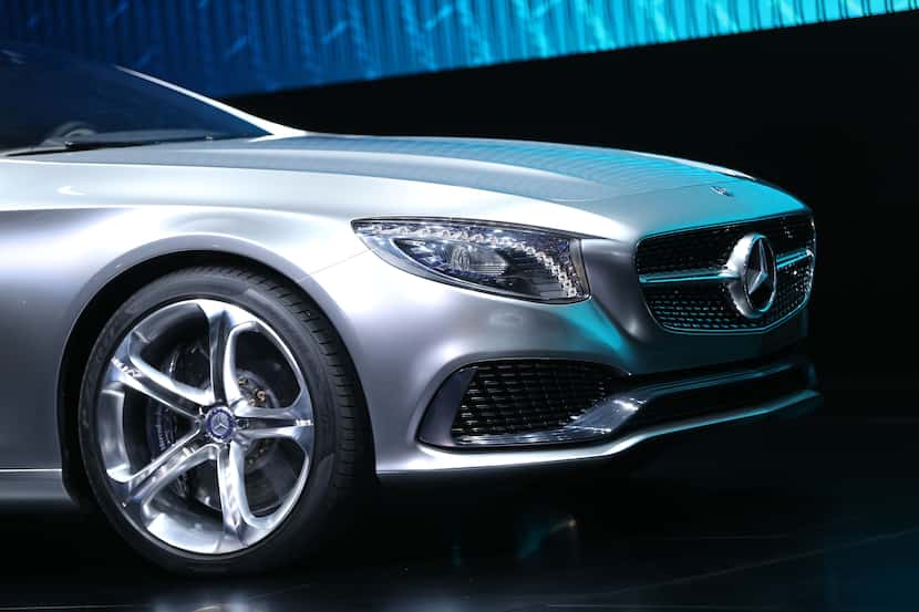 The Mercedes -Benz S-Class Coupe is introduced at the 2014 North American International Auto...