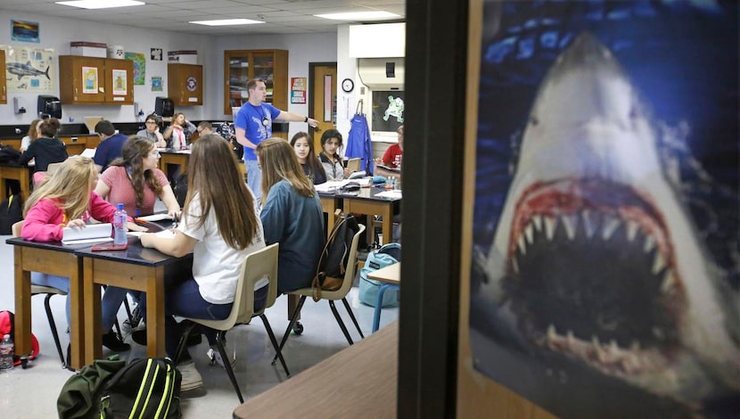 
Everyone could use a little elbow room at Lowery Freshman Center in Allen, including...