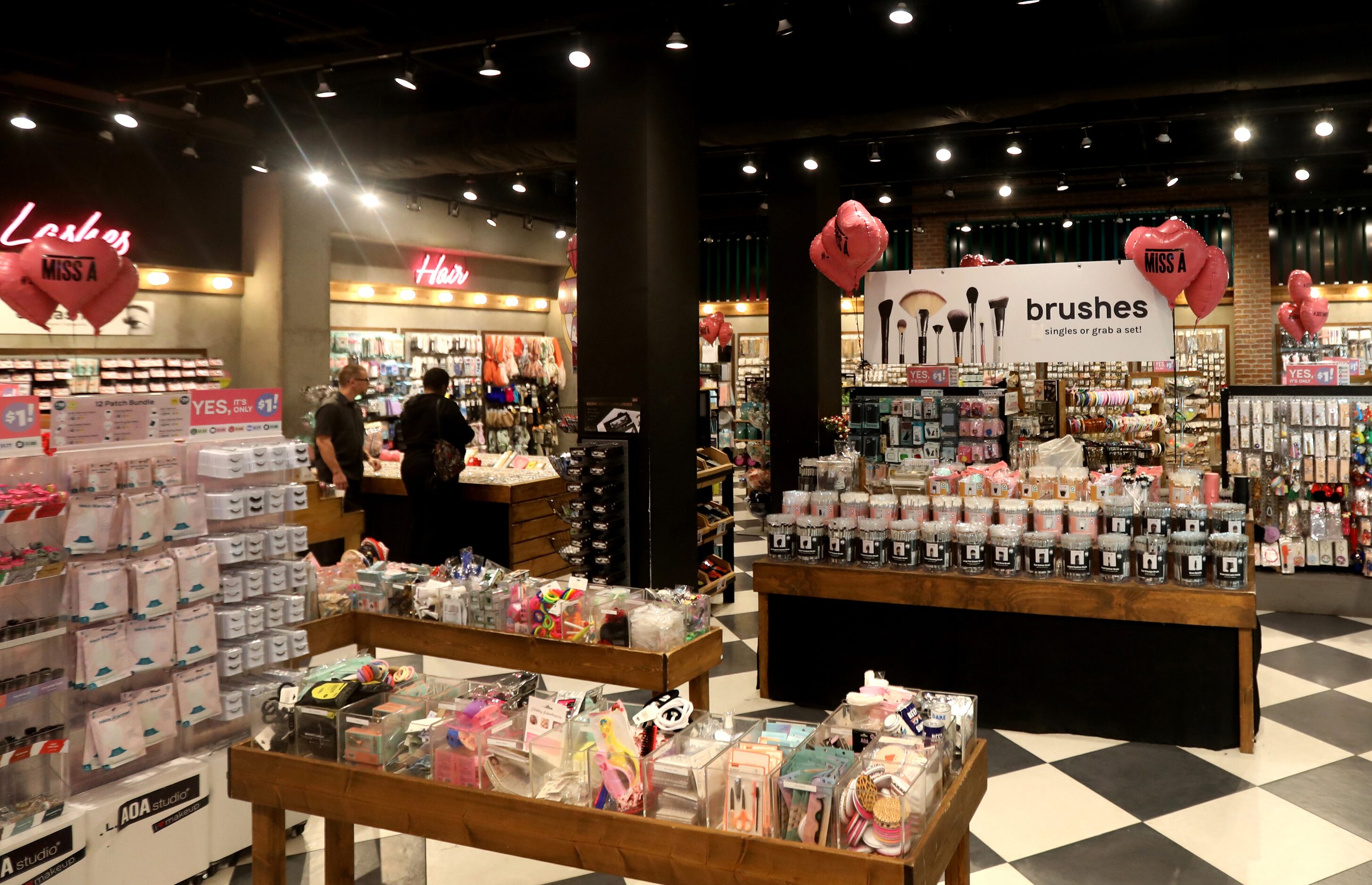 Dallas based beauty dollar store Miss A inside Stonebriar Centre in Frisco, Texas, Monday,...