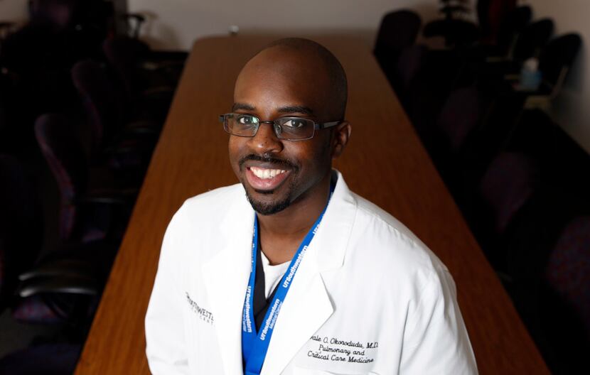 Dr. Dale Okorodudu is working to increase the number of black men in medicine through his...