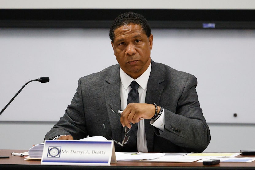 Darryl Beatty, executive director at Dallas County Juvenile Department, pictured during a...