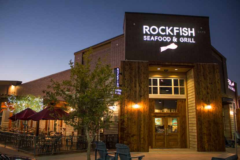 The Rockfish Seafood Grill in Frisco also attains the company's updated look.