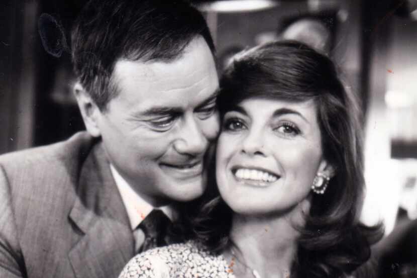 Larry Hagman and Linda Gray starred in "Dallas," a wildly popular TV show that helped export...
