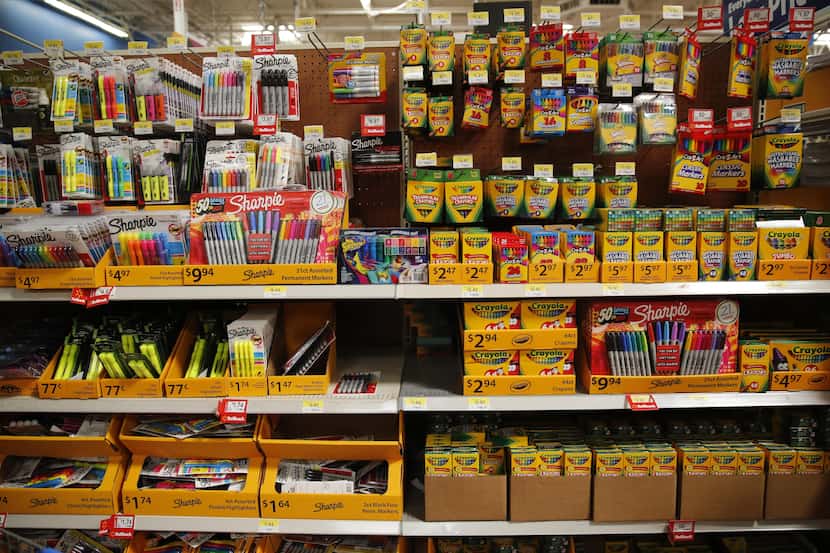 Texas shoppers can save on school supplies during the state's upcoming tax-free weekend, but...