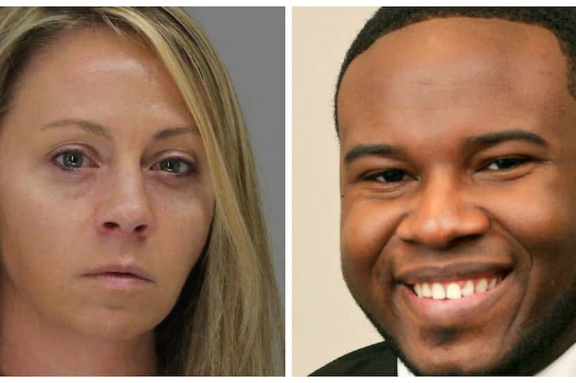 Former Dallas police officer Amber Guyger was sentenced to 10 years in prison for the 2018...